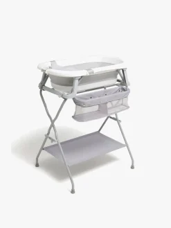 Badeværelset|Beemoo CARE Assist Badekar inkl. Badestøtte og Badekarstativ, White/Grey