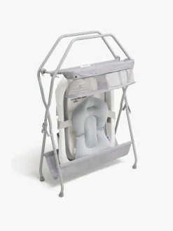 Badeværelset|Beemoo CARE Assist Badekar inkl. Badestøtte og Badekarstativ, White/Grey