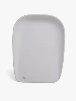 Beemoo Badeværelset-CARE Assist Badekar inkl. Badestøtte Stativ Skyllekande & Puslehynde, White/Grey