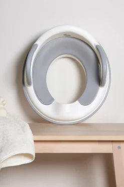 Badeværelset|Beemoo CARE Assist Potte, Toiletsæde & Skammel, White/Grey