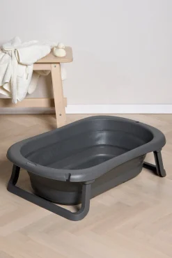 Badeværelset|Beemoo CARE Assist Sammenfoldeligt Badekar, Deep Grey Sort