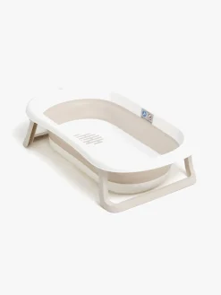 Badeværelset|Beemoo CARE Assist Sammenfoldeligt Badekar, White/ Beige