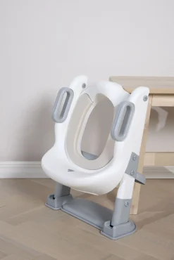 Badeværelset|Beemoo CARE Assist Toiletsæde med Stige, Grey/White Grå/Hvid