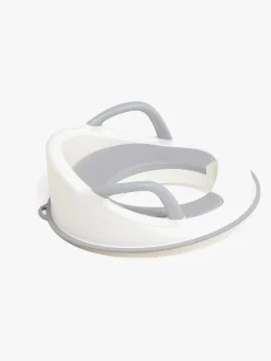 Beemoo Badeværelset-CARE Assist Toiletsæde, White/Grey