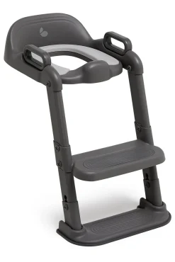 Beemoo Badeværelset-CARE Assist Toiletsæde med Stige, Deep Grey