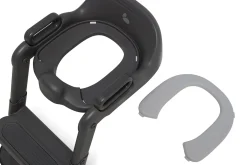 Beemoo Badeværelset-CARE Assist Toiletsæde med Stige, Deep Grey