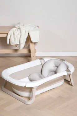 Beemoo Badeværelset-CARE Assist Badekar inkl. Badestøtte og Badekarstativ, Beige