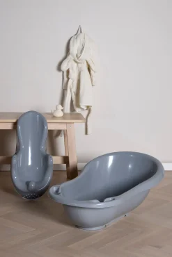 Badeværelset|Beemoo CARE Badekar m. Badestol Grå