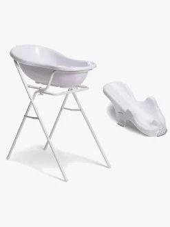 Badeværelset|Beemoo CARE Badekar m. Badestol & Stativ, Hvid