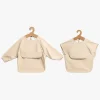 Spisetid|Beemoo CARE Bib Hagesmæk 2-pak, Beige