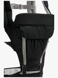 Bæreseler, Strækvikler & Bærestole|Beemoo CARE Carry Comfort 4-in-1 Bæresele & Hoftesæde, Black Sort