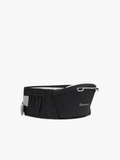 Bæreseler, Strækvikler & Bærestole|Beemoo CARE Carry Comfort 4-in-1 Bæresele & Hoftesæde, Black Sort