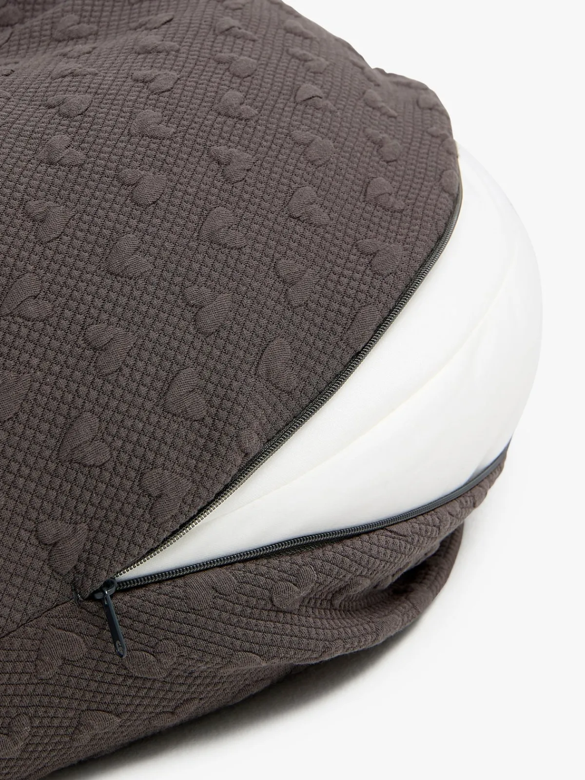 Graviditet|Amning|Beemoo CARE Cozy Graviditets- og Ammepude, Dark Grey Grå