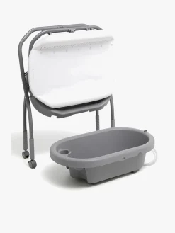 Pusleborde|Beemoo CARE Flex Puslebord med Badekar, Dark Grey Grå