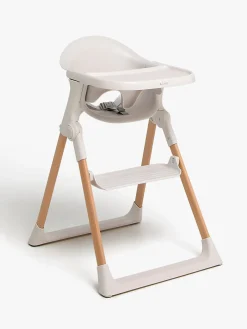 Højstole & Tilbehør|Beemoo CARE Harmony Højstol, White/Wood Hvid