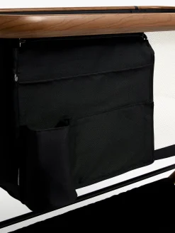 Børnesenge & Tilbehør|Beemoo CARE Luna Bedside Crib, Black/Ebony Oak