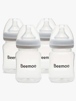 Amning|Beemoo CARE Modermælksflaske 180 ml 4-Pak