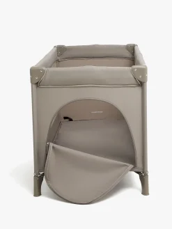 Børnesenge & Tilbehør|Beemoo CARE QuickFold Weekendseng, Taupe Beige