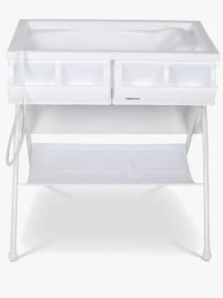 Beemoo Badeværelset|Pusleborde-CARE Sammenfoldeligt Puslebord m. Badekar, Hvid