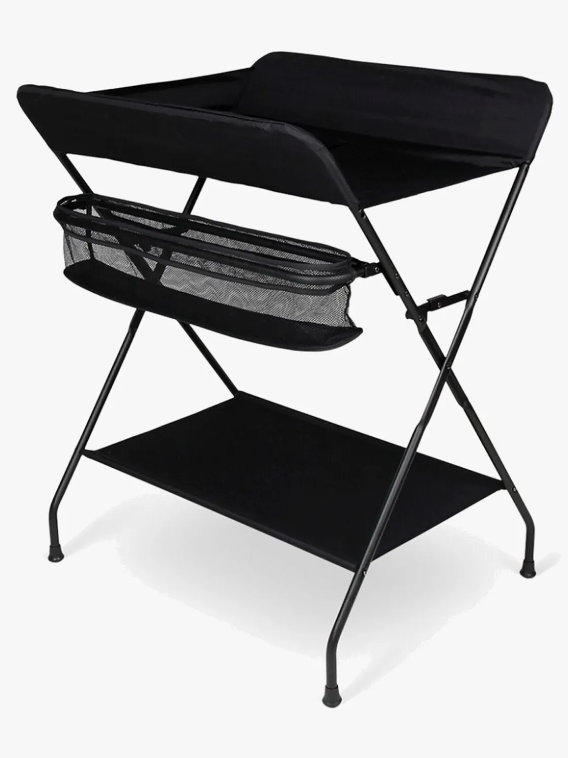 Pusleborde|Beemoo CARE Sammenfoldeligt Puslebord, Sort