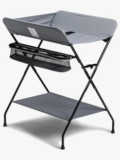 Pusleborde|Beemoo CARE Sammenfoldeligt Puslebord, Dark Grey Grå