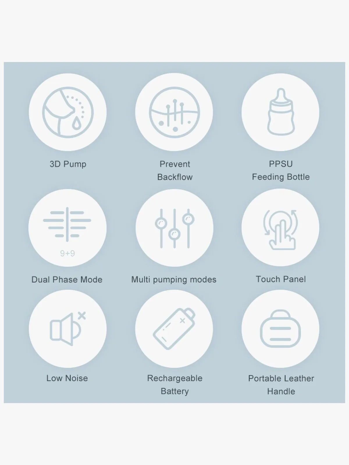 Amning|Beemoo CARE Single Elektrisk Brystpumpe