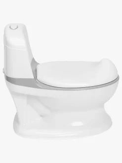 Badeværelset|Beemoo CARE Toiletpotte med Lyd, White/Grey Grå