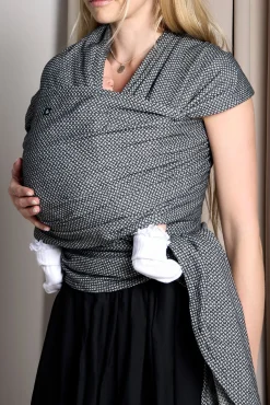 Bæreseler, Strækvikler & Bærestole|Beemoo CARE  Vævet Strækvikle, Black