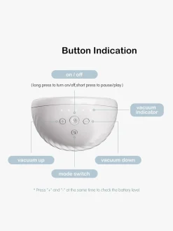 Amning|Beemoo CARE Wearable Elektrisk Brystpumpe Single Hvid