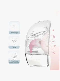 Amning|Beemoo CARE Wearable LED Elektrisk Brystpumpe Dobbelt Hvid