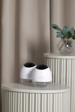 Amning|Beemoo CARE Wearable LED Elektrisk Brystpumpe Dobbelt inkl. Modermælksposer 30-pak & Flasker 2-pak