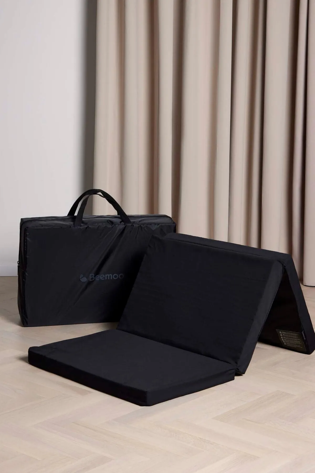 Børn Beemoo Børnesenge & Tilbehør-CARE Weekendseng inkl. Madras, Black