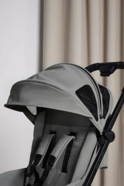 Vogntilbehør|Beemoo Easy Fly Lux 4 Breezy Kaleche, Stone Grey Grå
