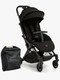 Vognpakker|Beemoo Easy Fly Lux 4 Klapvogn inkl Transporttaske, Jet Black
