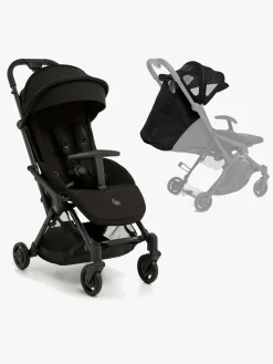 Vognpakker|Beemoo Easy Fly Lux 4 Klapvogn inkl. Breezy Kaleche, Jet Black