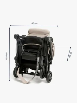 Rejseklapvogne|Beemoo Easy Fly Lux 4 Klapvogn, Sand Beige