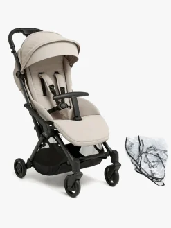 Beemoo Vognpakker-Easy Fly Lux 4 Klapvogn inkl Regnslag, Sand Beige