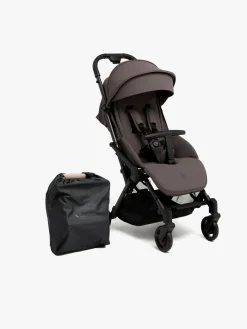 Vognpakker|Beemoo Easy Fly Lux 4 Klapvogn inkl. Transporttaske, Gull Grey