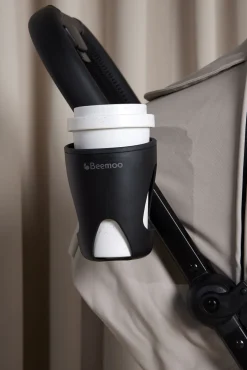 Vogntilbehør|Beemoo Easy Fly Lux 4 Kopholder, Black