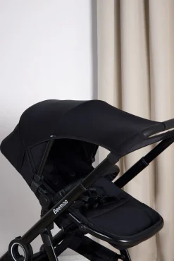 Vogntilbehør|Beemoo  Elastisk UV Solbeskyttelse til Vogn & Autostol Baby, Black
