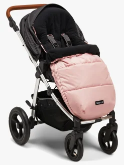 Beemoo Køreposer-Flexi Kørepose, Silver Pink