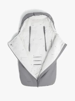 Køreposer|Beemoo Light Kørepose, Grey Swallow Grå