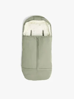 Køreposer|Beemoo Light Kørepose inkl. Forlængerdel, Green Eucalyptus Grøn