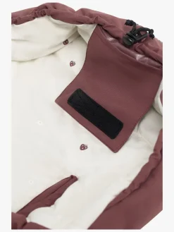 Køreposer|Beemoo Light Kørepose inkl. Forlængerdel, Maroon Berry Rød