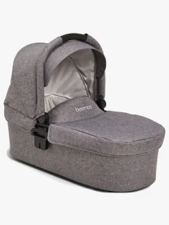 Vognpakker|Beemoo Maxi 4 Duovogn inkl. Route i-Size Autostol Baby & ISOFIX Base, Grey Black/Mineral Gray