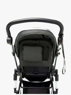 Klapvogne|Beemoo Maxi 4 Klapvogn, Black/Silver Sort