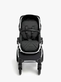 Klapvogne|Beemoo Maxi 4 Klapvogn, Black/Silver Sort