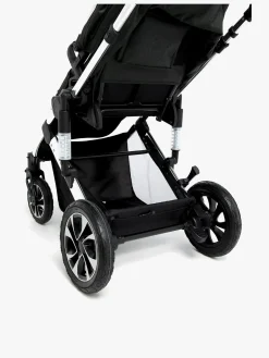 Klapvogne|Beemoo Maxi 4 Klapvogn, Black/Silver Sort