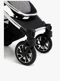 Klapvogne|Beemoo Maxi 4 Klapvogn, Grey/Silver Sort