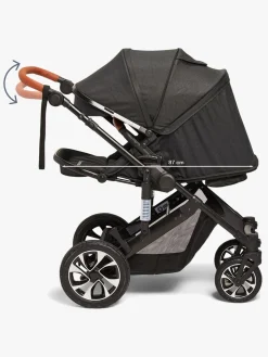 Klapvogne|Beemoo Maxi 4 Klapvogn, Grey/Black Sort